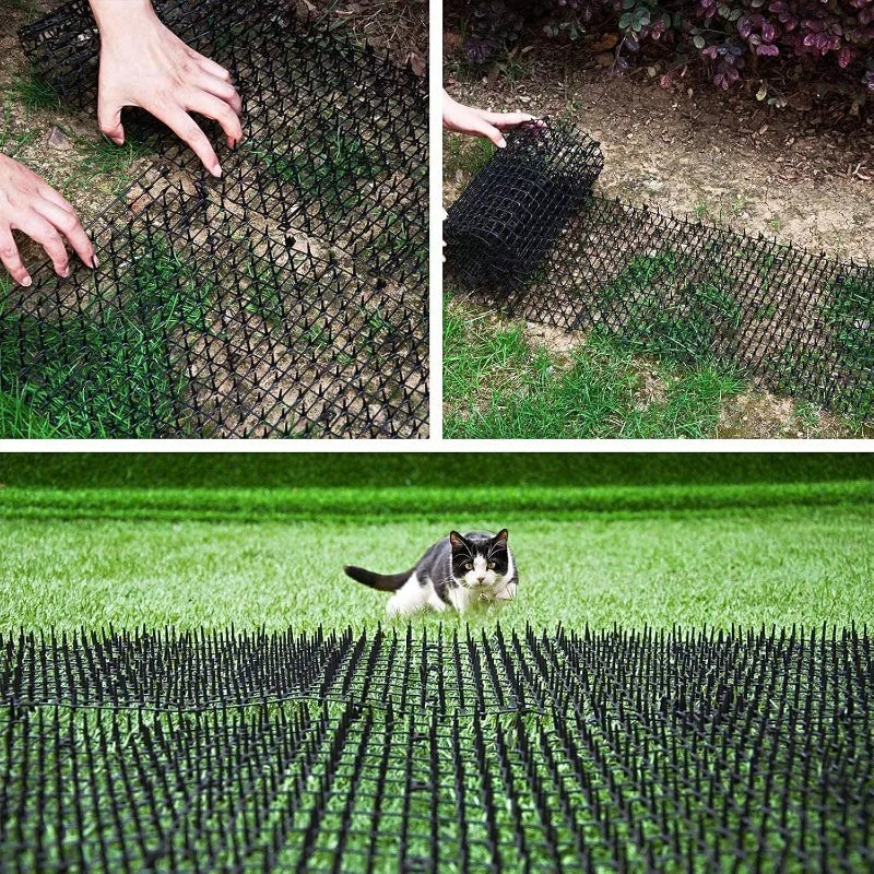 Scat Mat for Cats with Spikes Pet Repellent Pad Dog Digging Deterrent for Indoor Sofa Outdoor Ga - Automotive LED Light