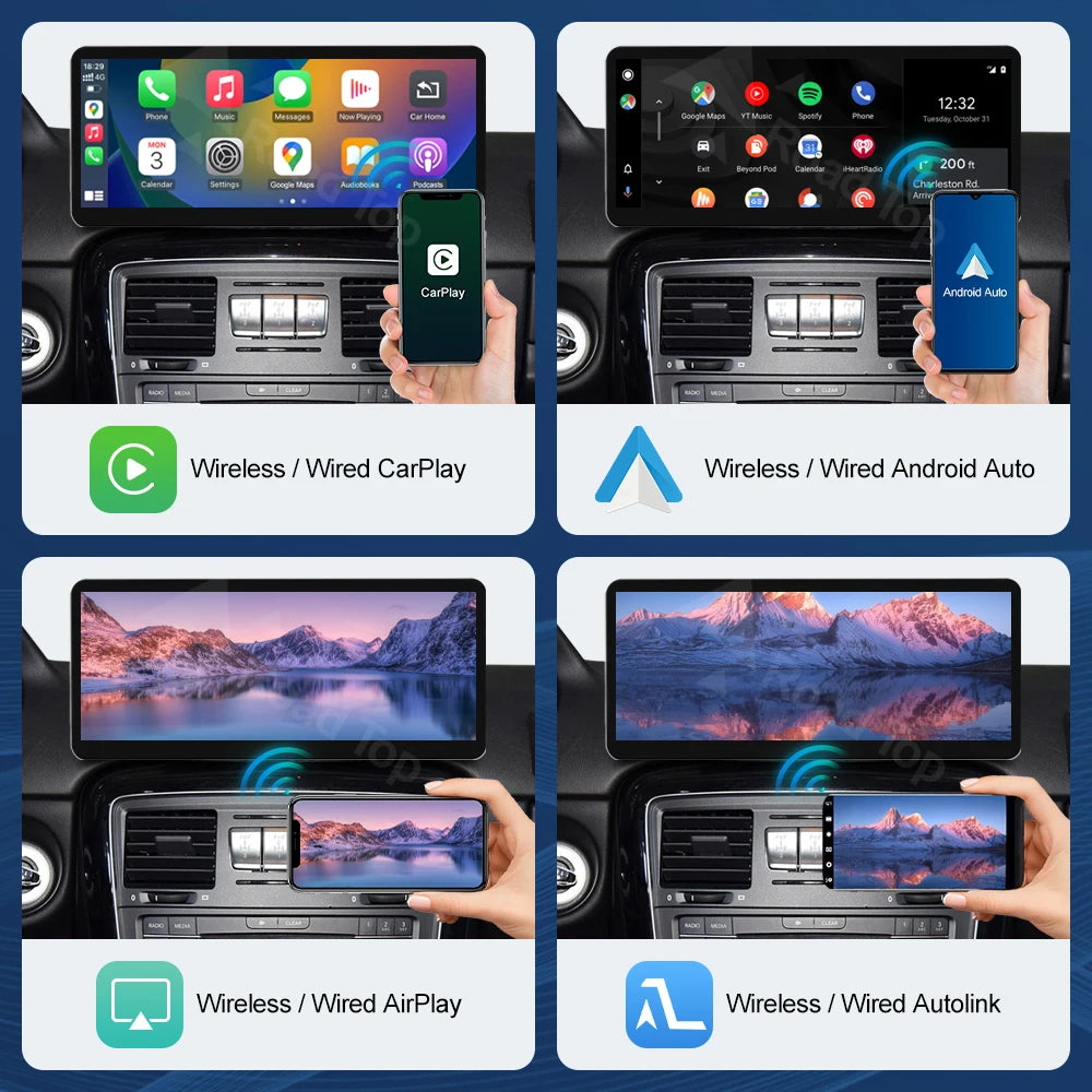 12.3 Road Top Multimedia Display For Benz G Class 2013-2018 NTG4.5 5.0 Touch Screen Wirele | AUTOKITSHOP
