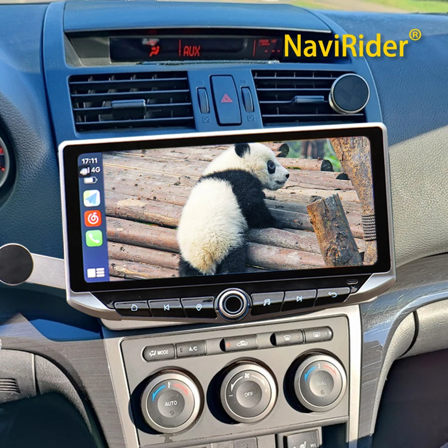 10.88inch Qled Type-C Charging Mobile holder Screen Android Video Player Carplay for Mazda