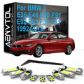 Complete Canbus LED Bulb Interior Dome Reading Door Luggage Light Kit For BMW 3 Series E36
