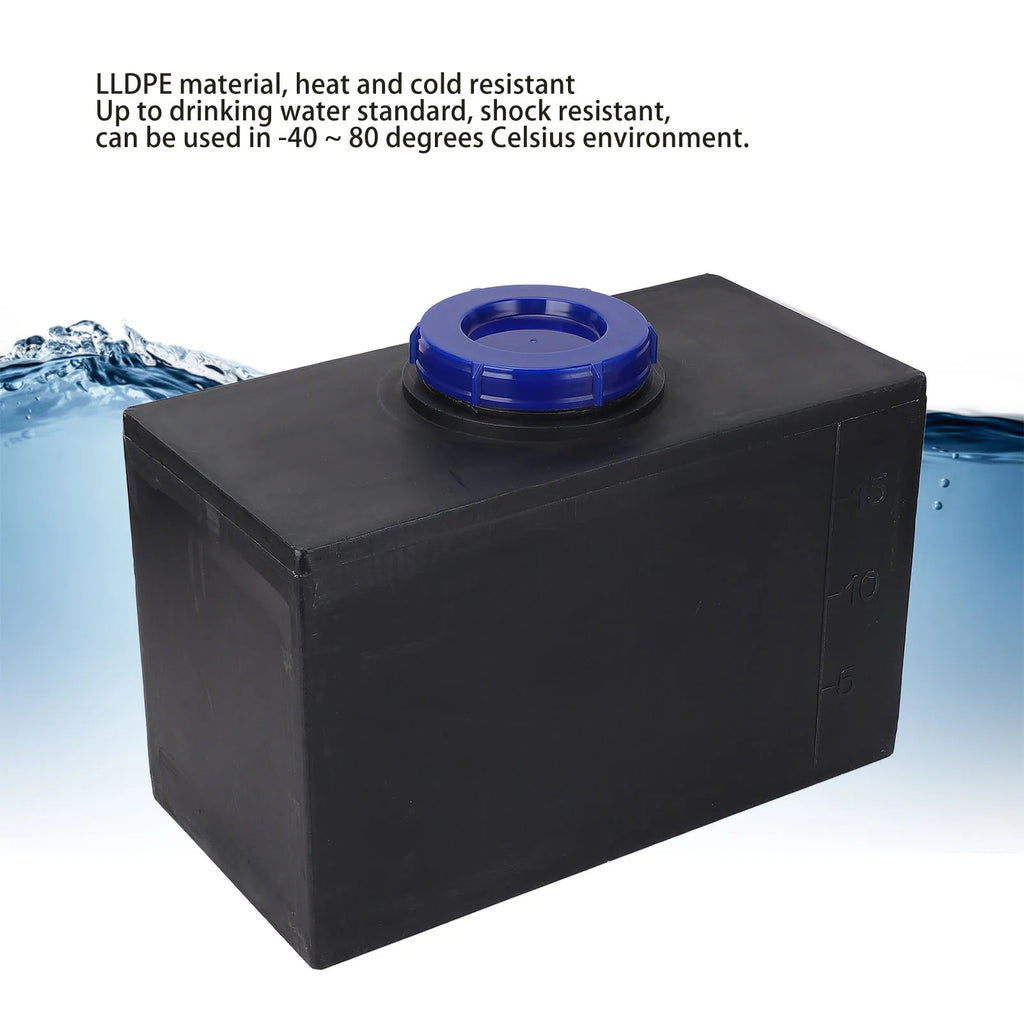 RV Fresh Water Holding PE 400×250×200mm/240×200×400mm RV Water Storage Heavy Duty Unbreakable Le - Automotive LED Light