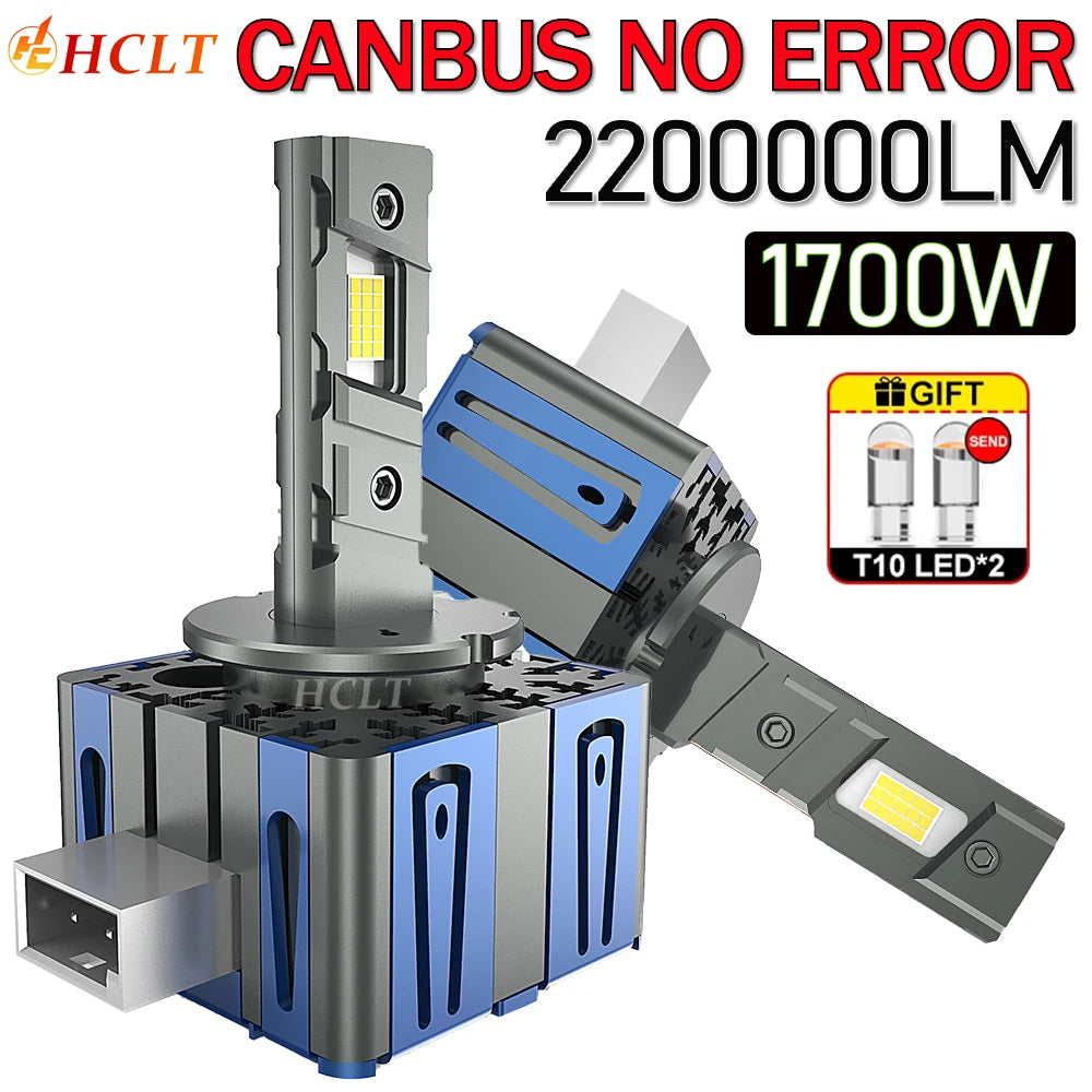 D1S D2S D3S LED CANBUS No Error D series Headlight Bulbs High Power 1:1 Xenon D4S D1R D3R