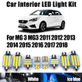 6-Piece LED Interior Light Kit for MG MG3 - Canbus Error-Free Interior Bulbs