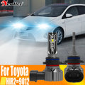 2x HIR2 Led Headlight Canbus No Error 9012 Car Bulb High Power 6000K White Light Diode Lam