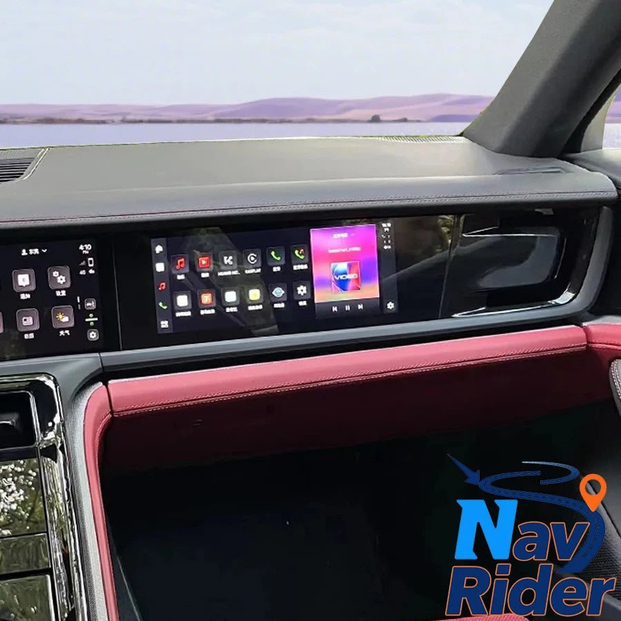 For Porsche Panamera 2024 Upgrade Car Copilot Qualcomm Android 13 Touch Screen GPS Navigat