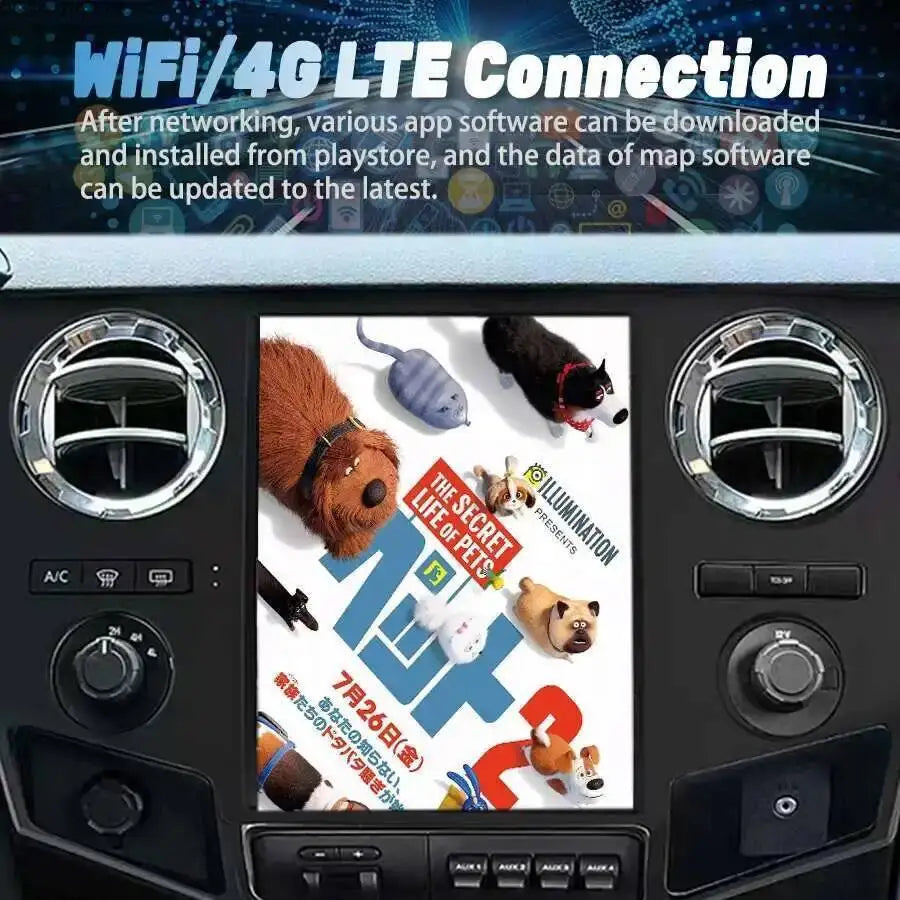 12.1" Android Screen Radio For Ford F250 F350 F450 F650 2008 2016 GPS Carplay Car Multimed | AUTOKITSHOP