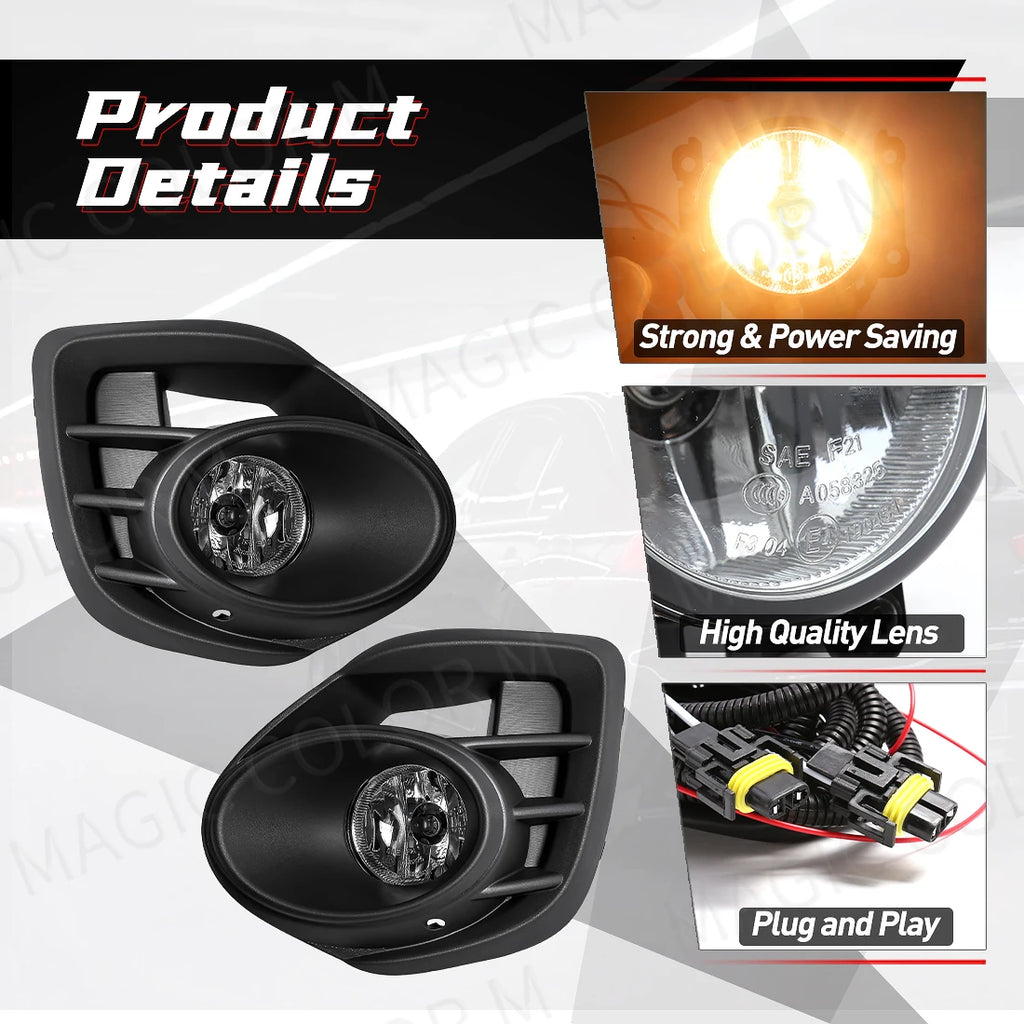 DLAA For Mitsubishi Lancer 2015 2016 2017 Car Fog Lamps Daytime Running Lights DRL Front B | AUTOKITSHOP