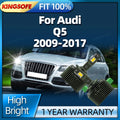 LED Headlight HID D3S Headlamp 50000LM Car Light Turbo Lamp Canbus 6000K For Audi Q5 2009-