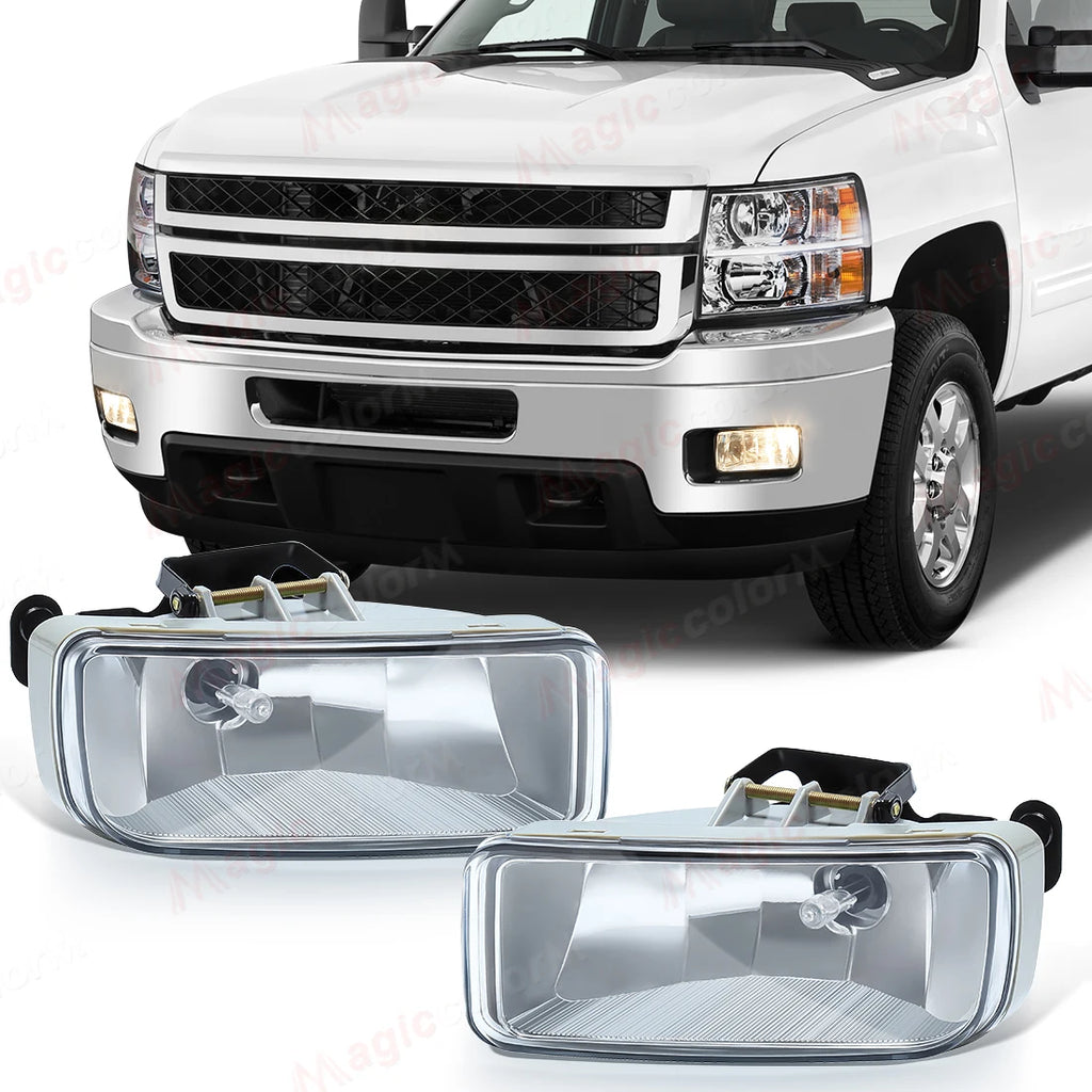 For Chevy Silverado Tahoe Suburban 2007 2008 2009 2010 2011 2012 2013 2014 2015 Fog Lamps  | AUTOKITSHOP