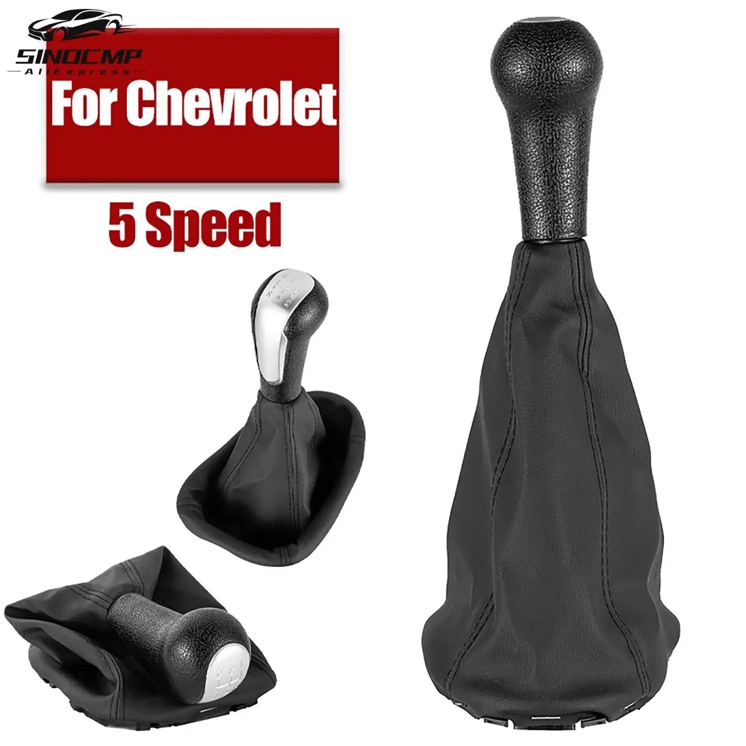 Manual 5 Speed Gear Shift Knob Shifter With Boot For Chevrolet Spark Holden Barina Spark M