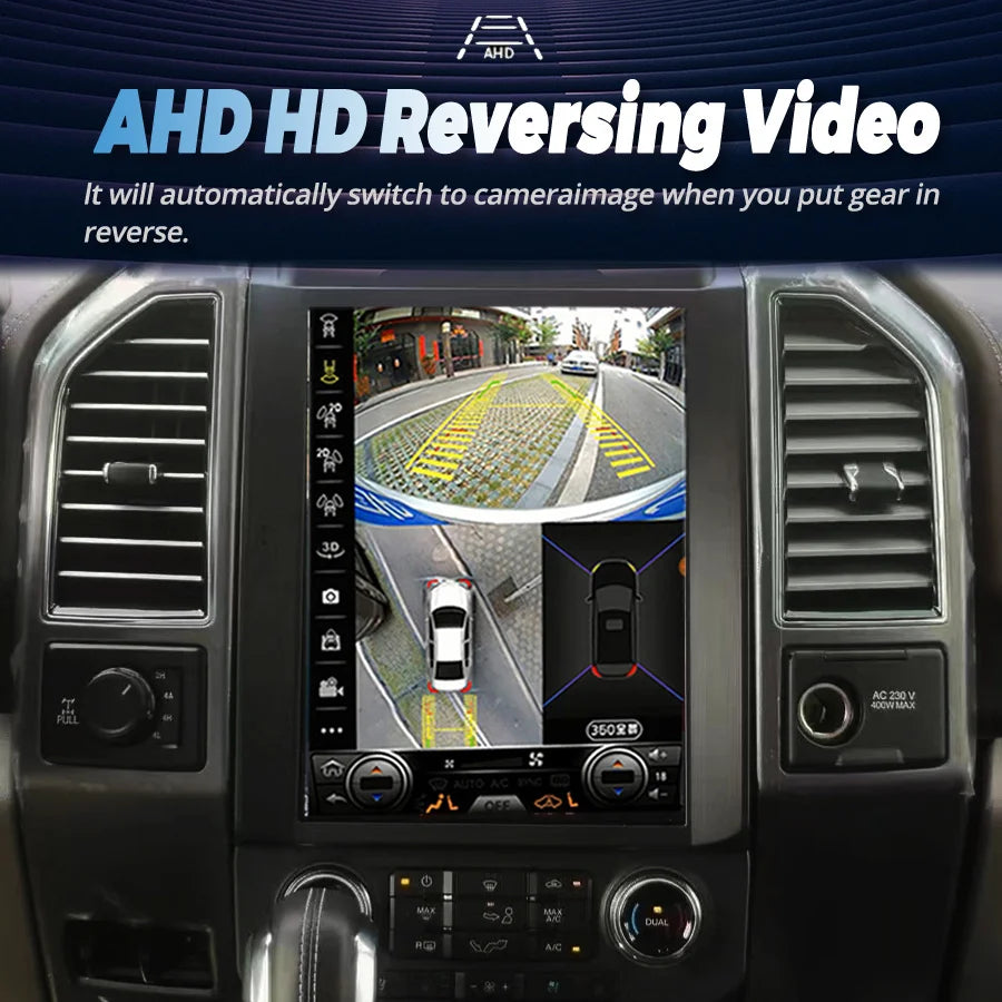 For Ford F150 2015-2021 Raptor 12.1“ Android 15 GPS Autoradio Multimedia Video Player Carp