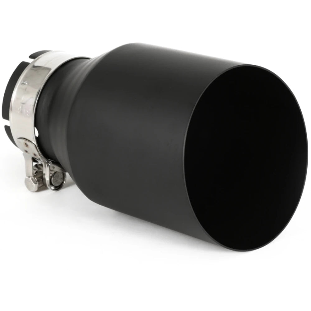 1Piece Matte Black Stainless Steel Exhaust Muffler Car Auto Parts Modified Tip Tail Accessories  - Automotive LED Light