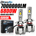 6800W H4 H7 H11 LED Headlights CANBUS 880 H1 H3 H8 H9 9005 HB3 9006 HB4 9012 HIR2 8570 CSP