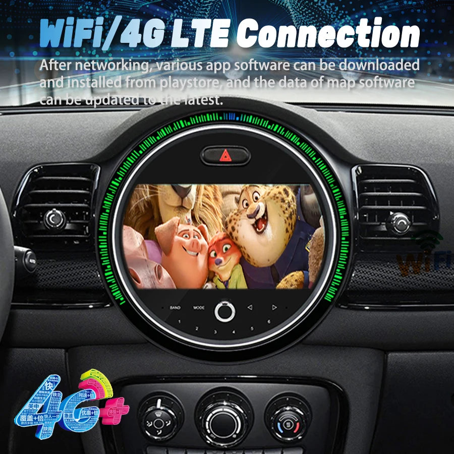 For BMW Mini F54 2017 9inch Car Radio Android Touch Screen Head Unit Stereo Multimedia Nav | AUTOKITSHOP