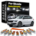 9-Piece LED Interior Light Kit for Skoda - Canbus Error-Free Interior Bulbs