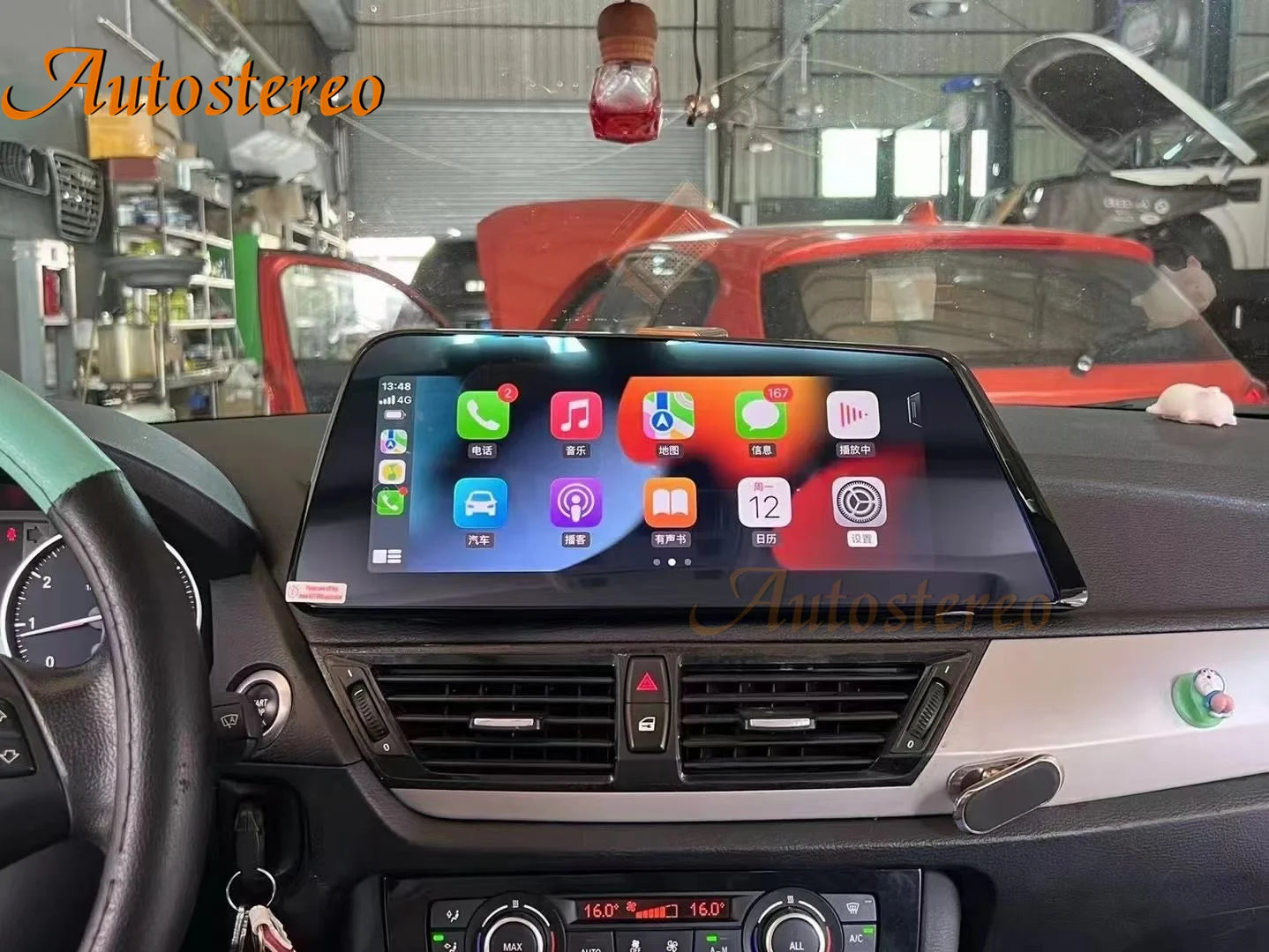 Carplay Sharp Screen Qualcomm Android13 Radio For BMW X1 E84 2011-2015 Car Multimedia Play