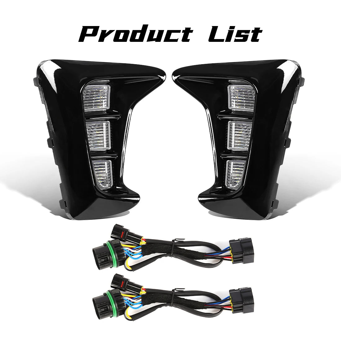 Led DRL For Kia Pegas 2018 2019 Daytime Running Lights Dynamic Turn Signal Fog Lamps Auto  | AUTOKITSHOP
