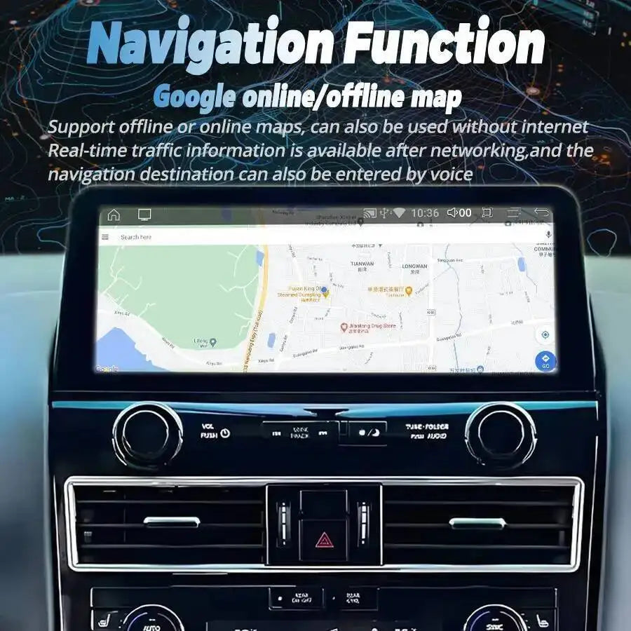 For Nissan Armada Patrol Y61 Y62 Car GPS Radio Multimedia Player Carplay 12.3" Screen Andr | AUTOKITSHOP