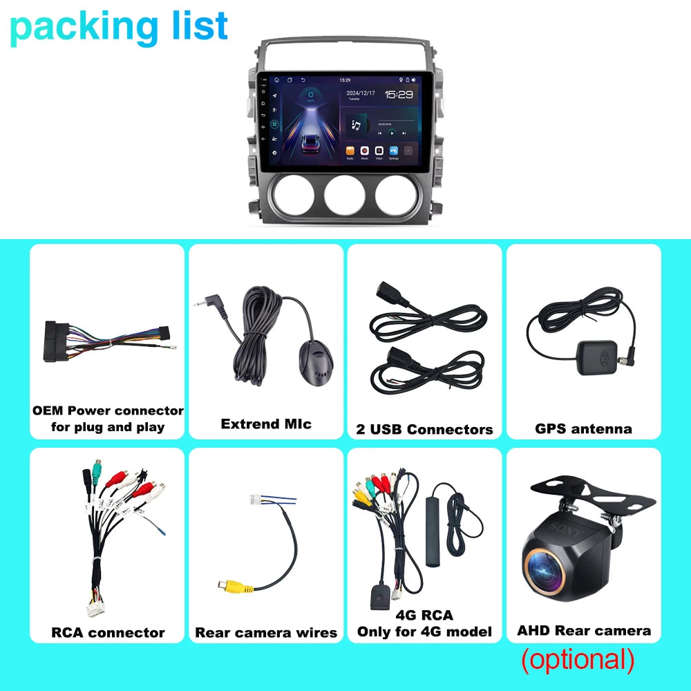 For Suzuki Liana 1 2004 - 2008 WIFI Car Intelligent Systems Android Auto Radio Carplay Nav