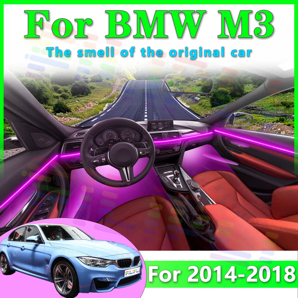 RGB - Ambient Light - for BMW F80 M3 - App Control - Car Interior Lighting | AUTOKITSHOP