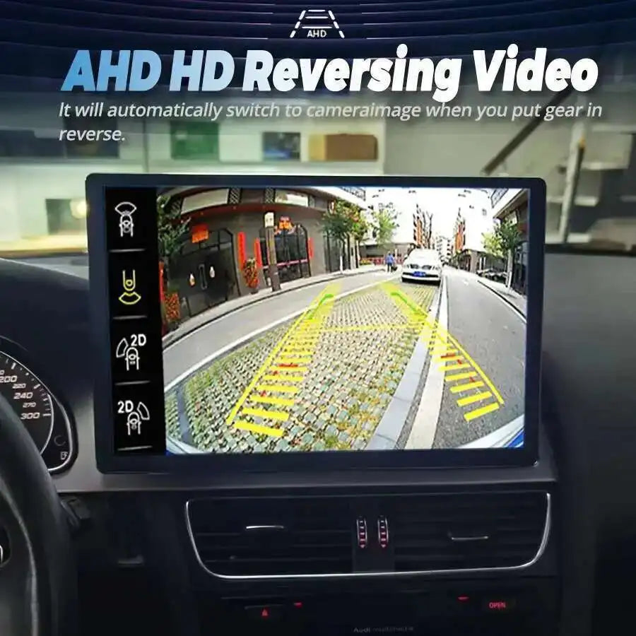 13.3Inch 2K Screen Android 15 Car Multimedia Video Player For AUDI A4 S4 B8 2013 2014 Ster | AUTOKITSHOP