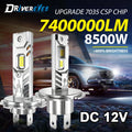8500W H7 H4 LED Headlight CANBUS H8 H11 H1 9005 HB3 9006 HB4 Lights Mini Lamp 1:1 Size Wir