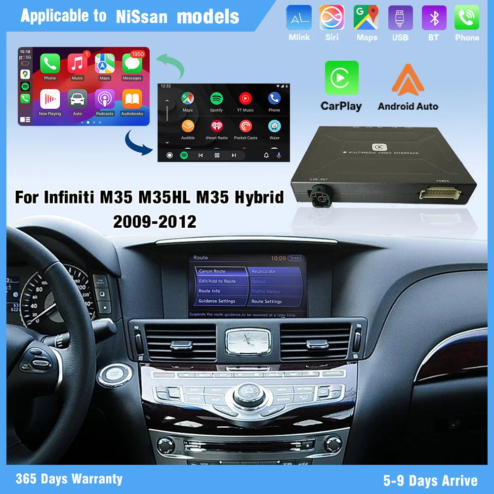RGB - Ambient Light - for Infiniti M35 2009-2012 - App Control - Car Interior Lighting
