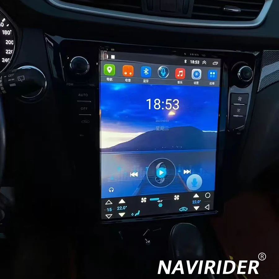 Carplay Screen For Nissan X-Trail Xtrail X Trail T32 Qashqai J11 2012 - 2025 Navi 12.1" An