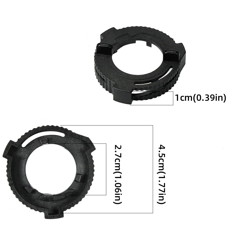 H7 LED Headlight Bulb Holder Adapter Socket Base Clip for Ford Fiesta European Car Only
