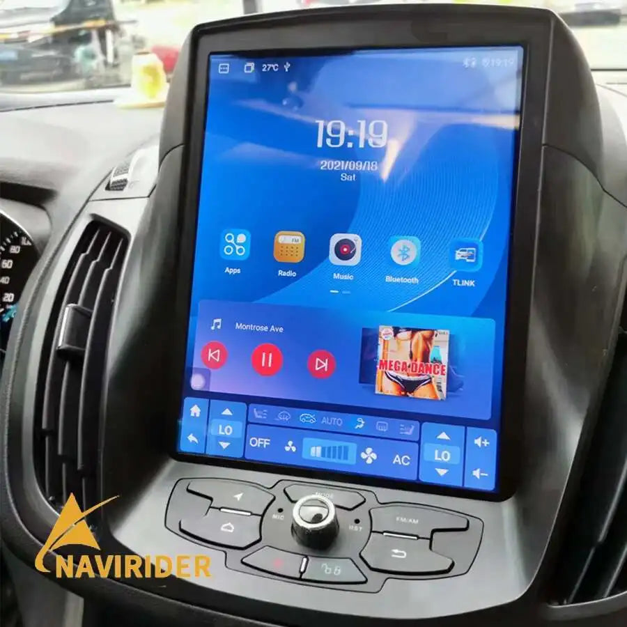 NaviRider Android 14 Screen Radio Stereo 2Din For Ford Cmax Kuga C-max Escape 2014 2013 Ca