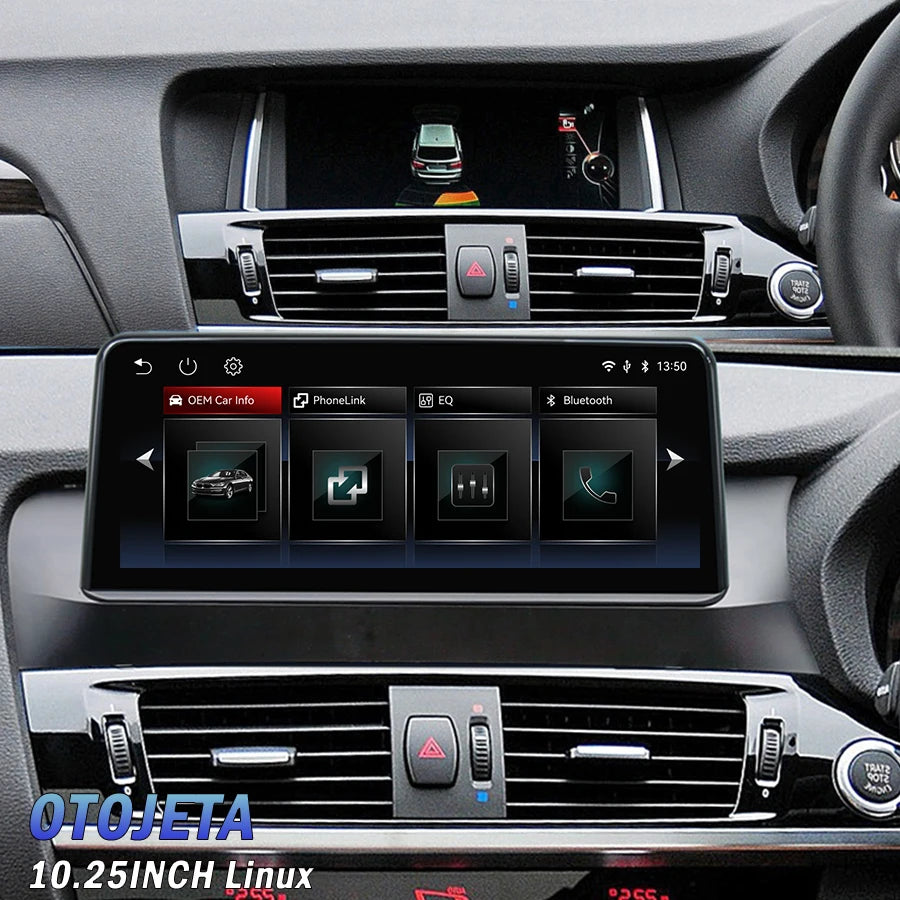 Rhd 10.25inch Carplay Android Auto Screen For BMW X3 F25 X4 F26 2011-2017 Car Video Vi Lin