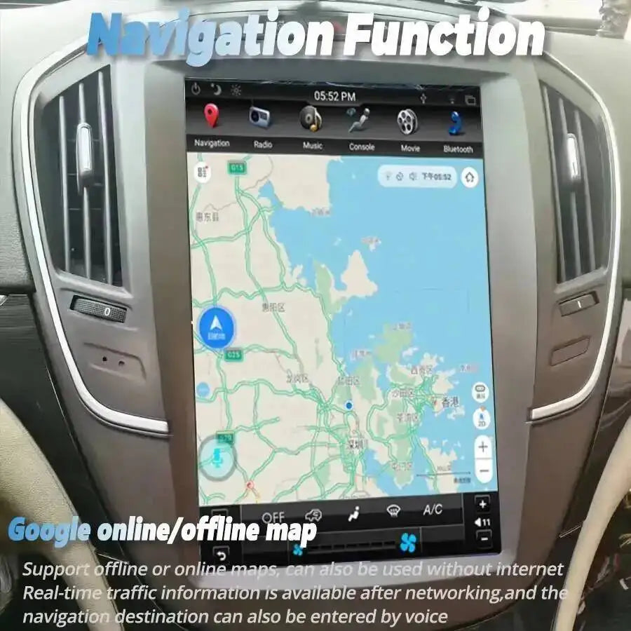For Opel Insignia For Buick Regal 2013-2025 Navigation Carplay Car GPS Stereo Auto Radio 4 | AUTOKITSHOP