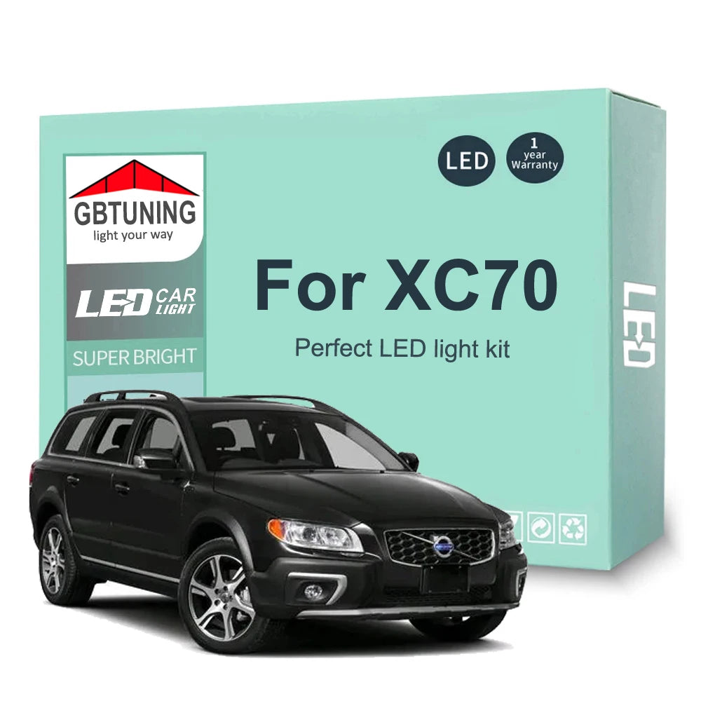 LED Interior Light Kit for Volvo XC70 295 136 SUV 2002-2014 - Canbus Dome Map Door Trunk Bulbs | AUTOKITSHOP