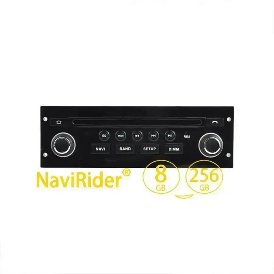 128G BT Car Radio Stereo Head Unit For Citroen C4 Picasso 2006-2013 Navi GPS Android 15 Sc