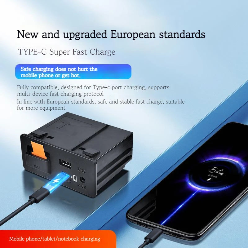 Type-c For Apple CarPlay Android Auto Wireless connection Bluetooth WIFI For Mazda 2 3 6 C