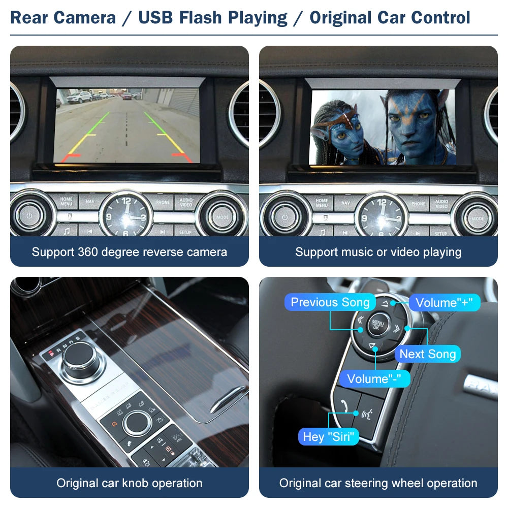 Wireless Carplay For Land Rover/Jaguar/Range Rover/Evoque/Discovery 2012-2016 Android Auto | AUTOKITSHOP