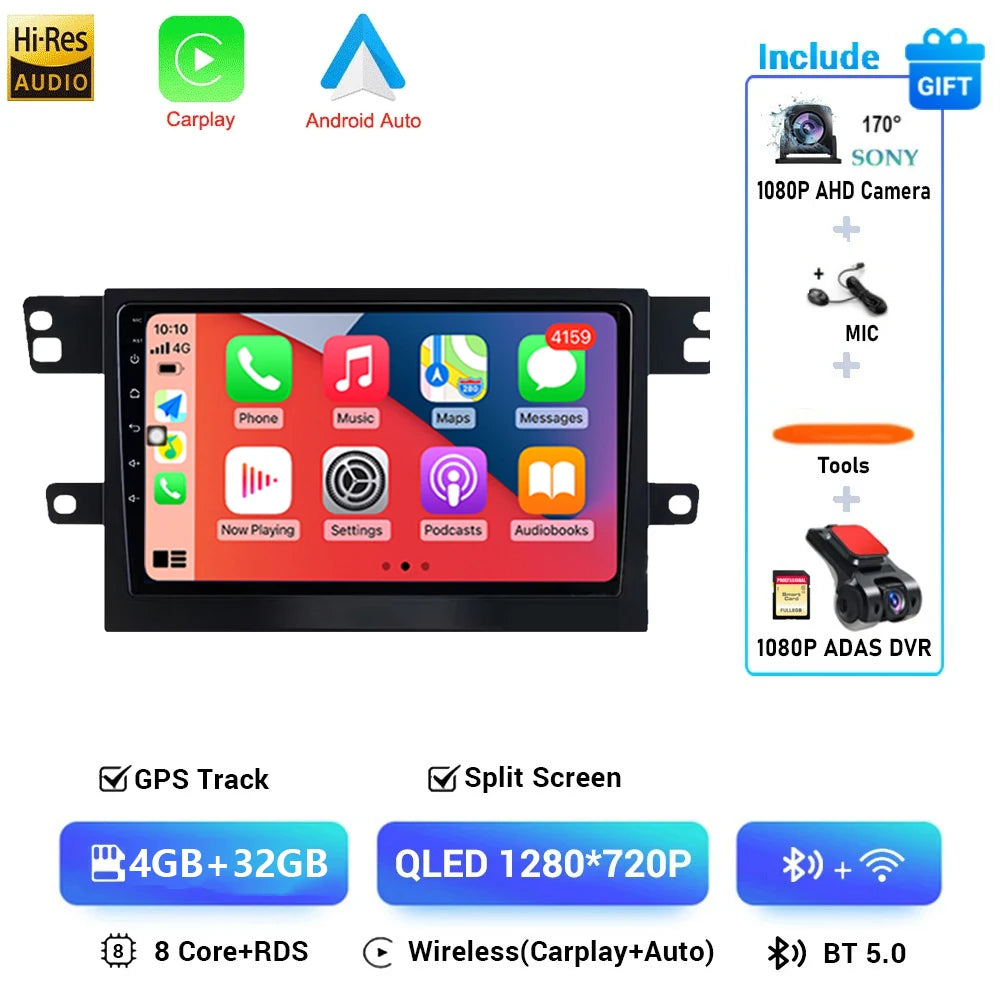 Android 16 wifi+4G Carplay Car Radio For Maxus T70 T60 MG Extender LDV D20 2019-2021 Navig