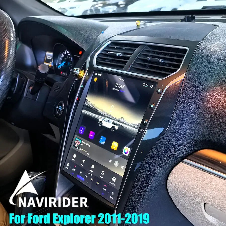 For Ford Explorer 2011-2019 Car Radio 13.8inch Android14 Auto 4G Wifi CarPlay Multimedia P | AUTOKITSHOP
