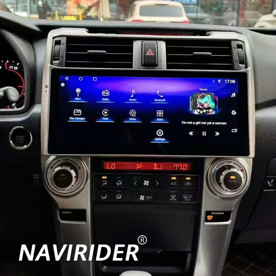 12.3inch Android Car Radio Audio Player For Toyota 4Runner 4 Runner 2009-2022 Navi GPS BT  | AUTOKITSHOP