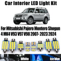 Car LED Interior Ceiling Light Kit For Mitsubishi Pajero Montero Shogun 4 MK4 V93 V97 V98