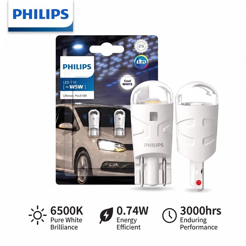 LED Interior Light Kit for T10 W5W - Canbus Error-Free Interior Bulbs