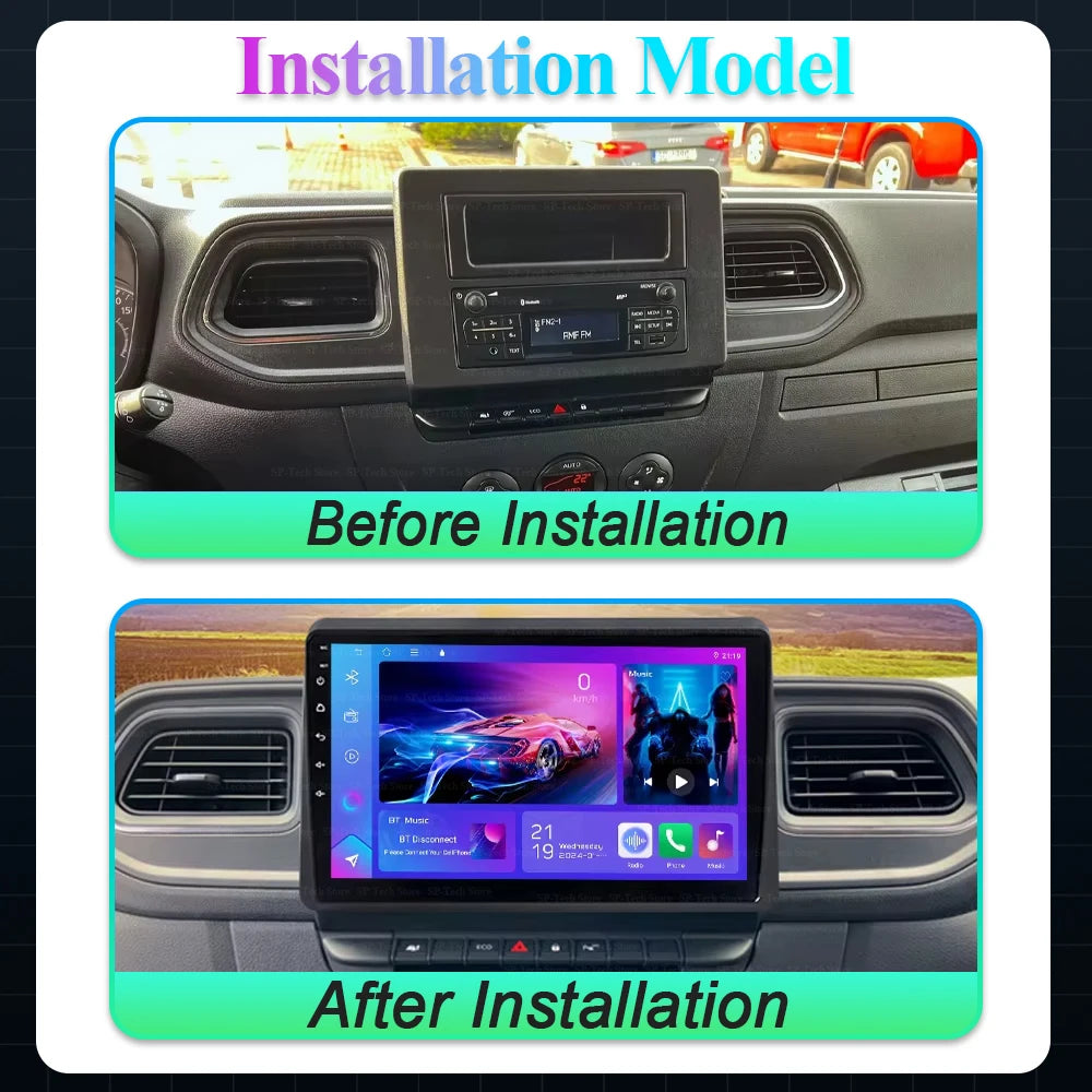 Android 16 For Renault Master 2019 2020 2021 2022 Car Radio Wireless Carplay Multimedia Vi | AUTOKITSHOP