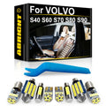 LED Interior Light Kit for VOLVO 850 940 960 C30 C70 S40 S60 S70 S80 S90 2007 - 2018 - Canbus Dome Map Door Trunk Bul...