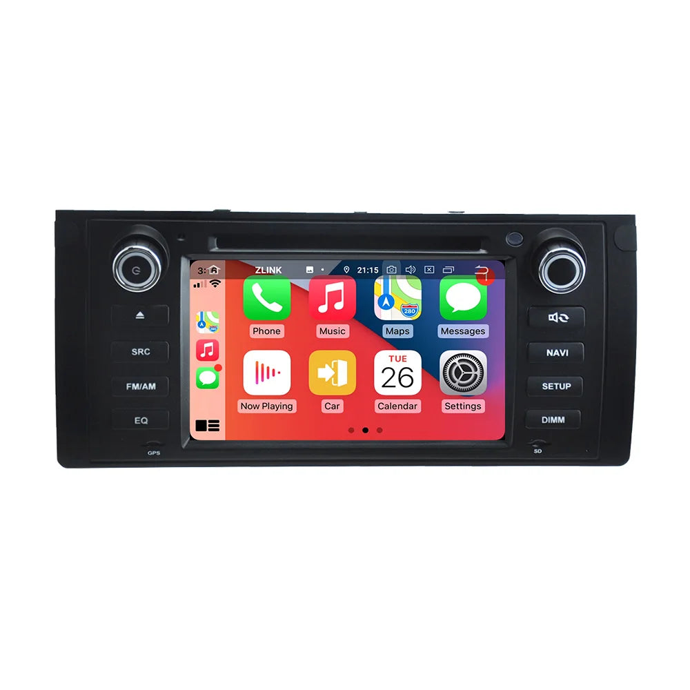 Carplay Android 13 Car Radio GPS Navigation For BMW M5 E39 1995-2003 Head Unit Multimedia