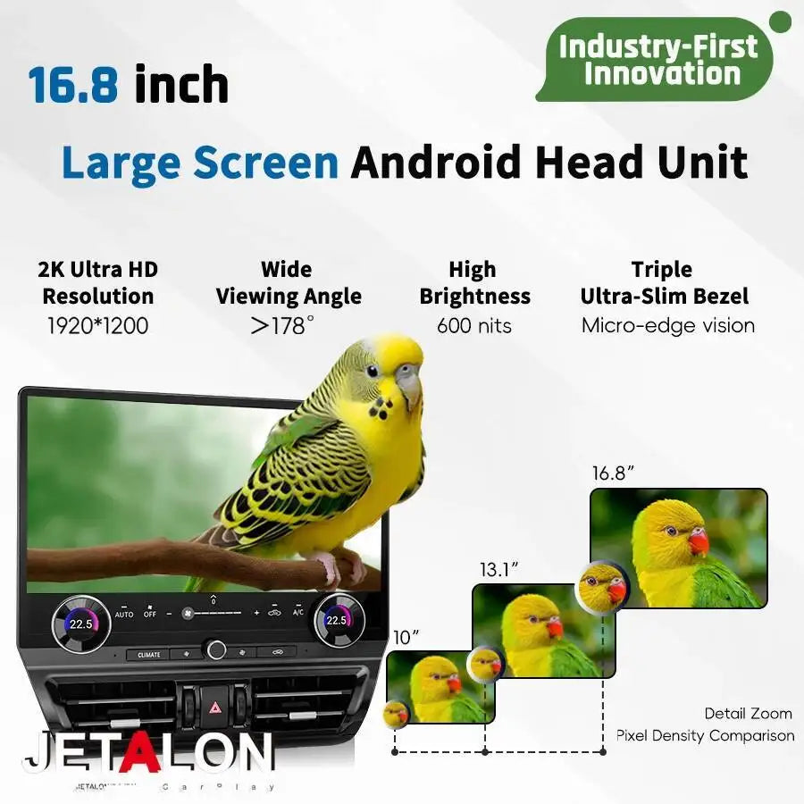 for Toyota Prado Land Cruiser 150 2010-2021 16.8'' Touch Screen Android Car Radio Multimed | AUTOKITSHOP