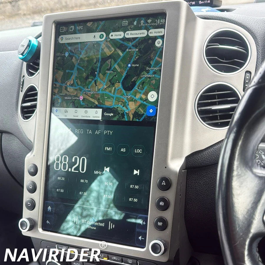 13.6" Android 13 Multimedia Video Player Stereo Screen Car GPS For VW Tiguan NF 2006 -2016