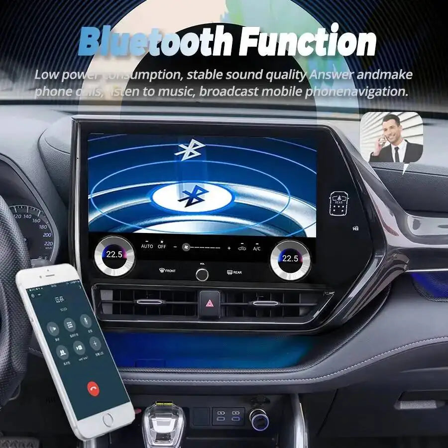 Multimedia Video Player WiFi CarPlay AutoRadio GPS Navigation Head Unit 13.3'' For TOYOTA  | AUTOKITSHOP