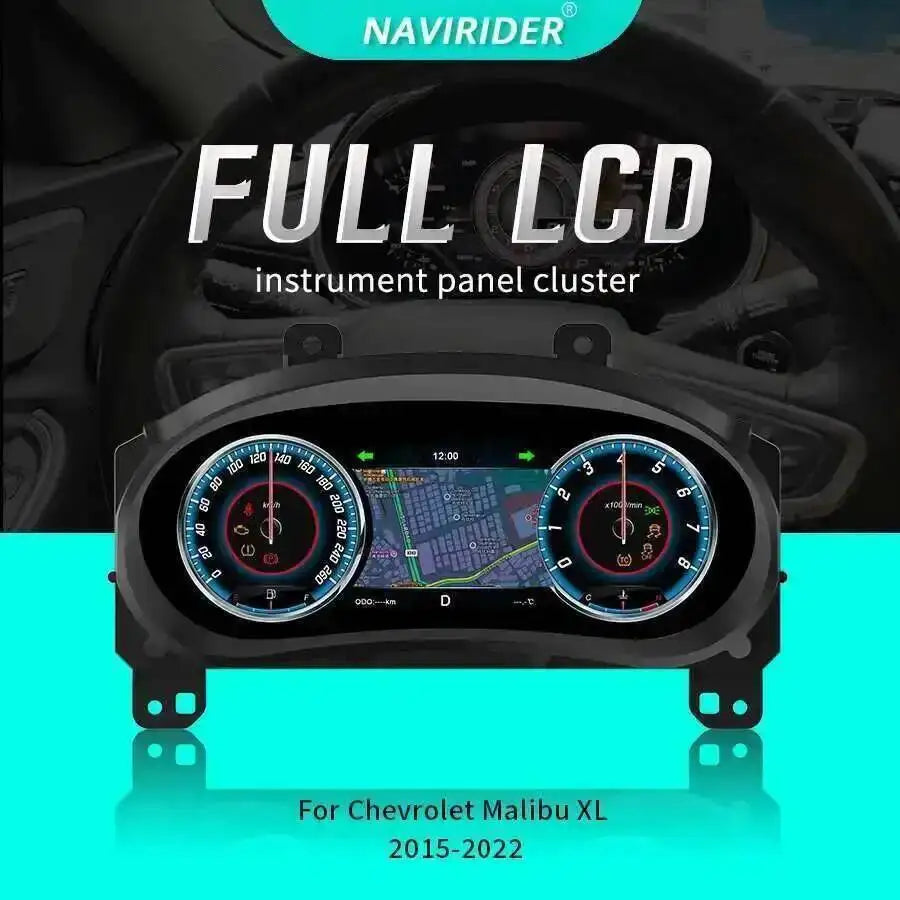 12.3inch Car Upgrade Digital Virtual Cockpit Instrument Cluster For Chevrolet Malibu XL Xl | AUTOKITSHOP