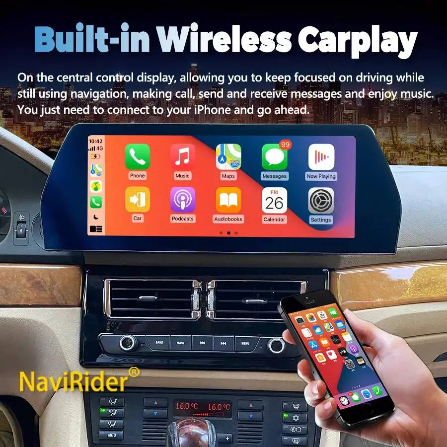 Android 15 12.3inch Screen For BMW 3 Series E39 E53 E46 1997-2006 Multimedia Car Radio Pla