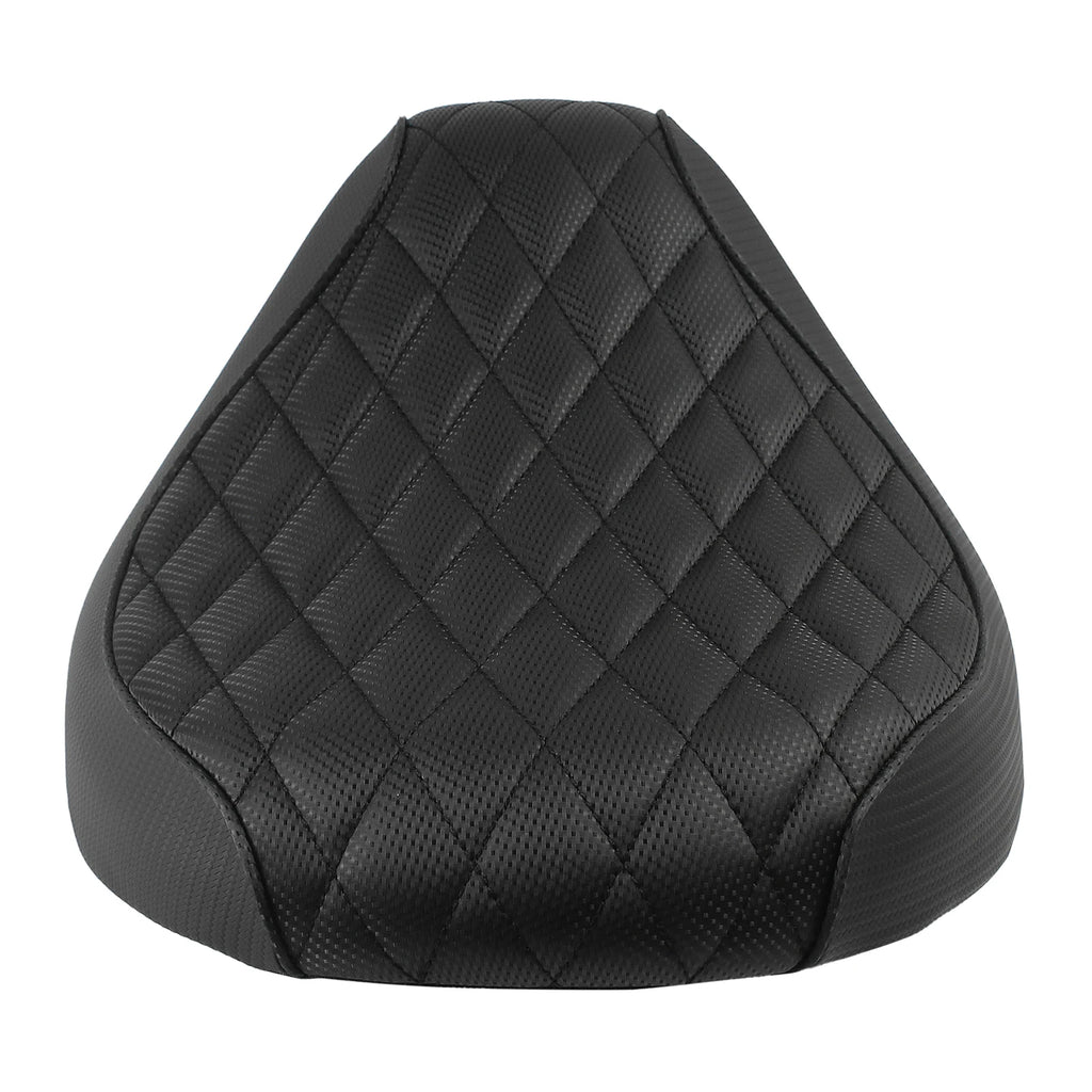 Motorcycle PU Leather Driver Front Seat Cushion Black Fit For Honda Rebel CMX 1100 CM1100 CMX110 - Automotive LED Light